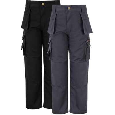 Kinder Tuffstuff Junior Pro Arbeitshose Jungen Multipocket Cargohose