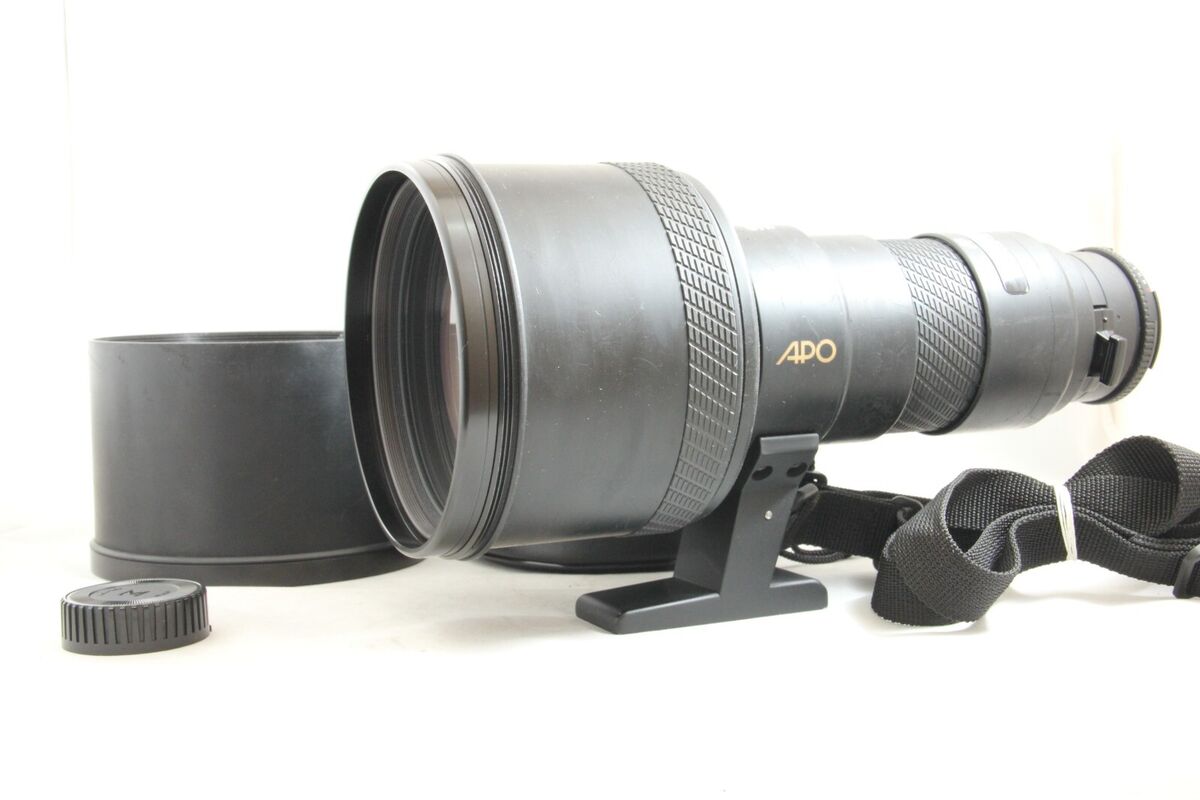 Excellent Sigma APO AF 500mm F4.5 Lens for Nikon F w/Hood Excellent Sigma APO AF 500mm F4.5 Lens for Nikon F w/Hood