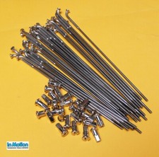 Rear Spoke Set Stainless Grimeca Conical Hub Fantic SWM Armstrong Gori Trials