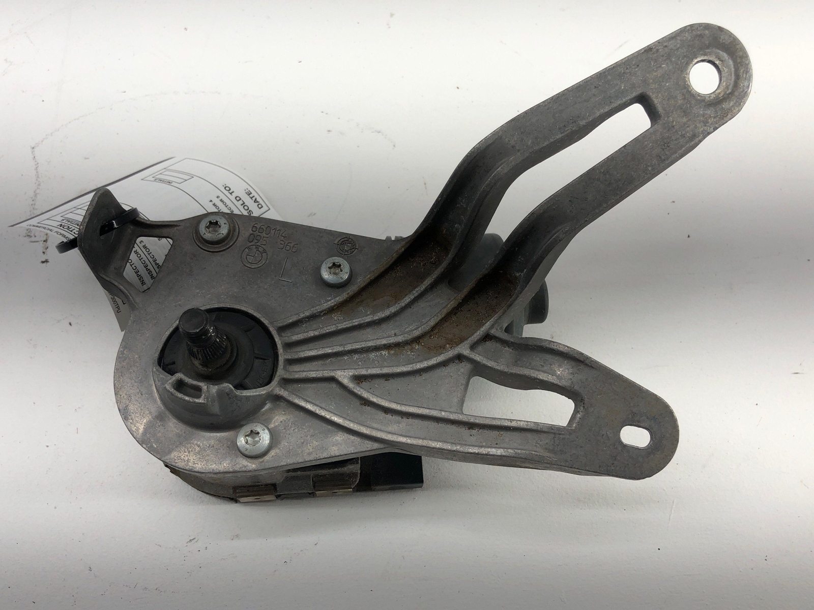 2014-2019 BMW I8 FRONT LEFT WINDSHIELD WIPER MOTOR OEM 2015 2016 2017 2018