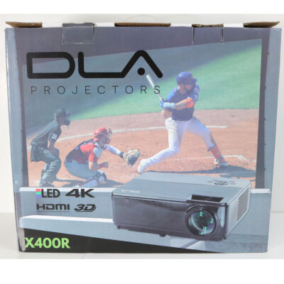 DLA Projectors X400R Home Cinema 4K Ultra HD LED Projector HDR 4096X2160
