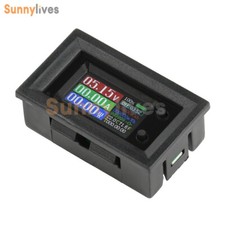 DC 4-30V 9-in-1 Multimeter Voltage Current Power Meter Impedance Capacity Tester