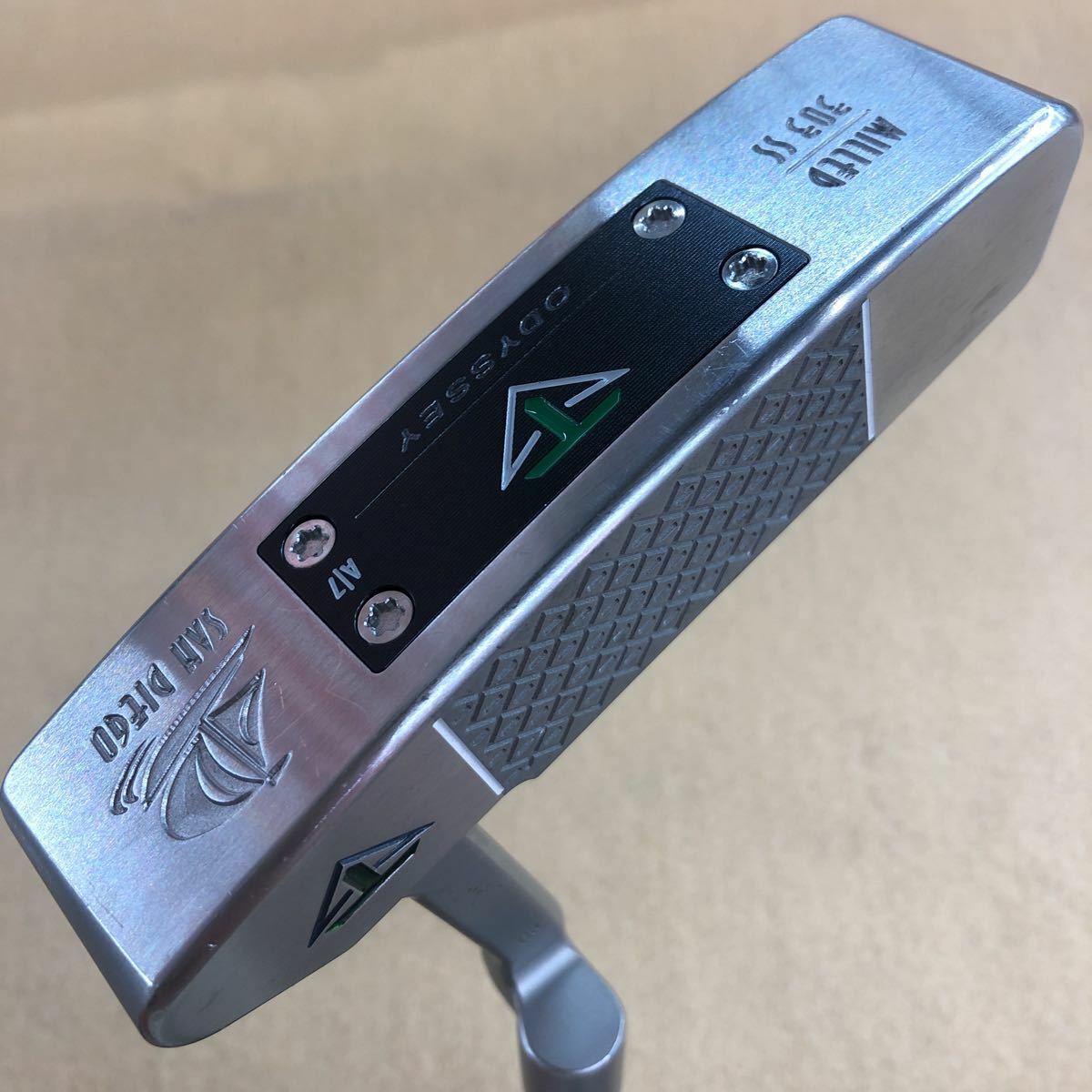 オデッセイ Toulon Design サンディエゴ 34インチODYSSEY ODYSSEY TOULON DESIGN SAN DIEGO パター オデッセイ サイズ34