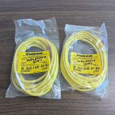 Lot of 2 Turck KB ST-4 Cable Set U2490 New!