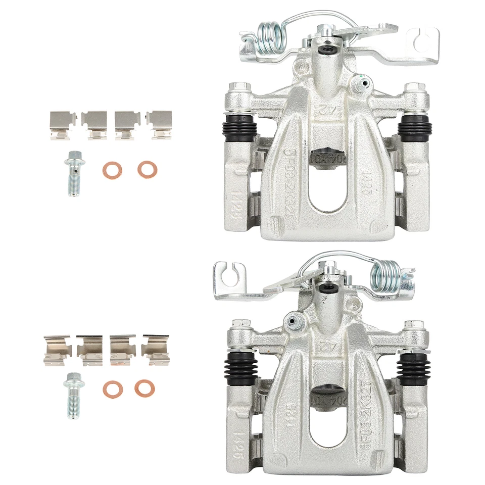 Rear Brake Calipers With Bracket For 2005-2007 Ford Five Hundred  Freestyle - Image 2 of 4