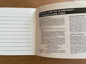 Captain Commando Nintendo NES MANUAL Instruction Booklet Only NES-CO-USA