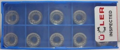 10X RCGT 1204-AL K10 BEARBEITUNG VON ALU UND KUNSTSTOFFE WENDEPLATTEN - Bild 1 von 2