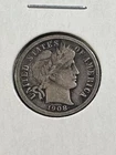 1908-D US Barber Silver Dime