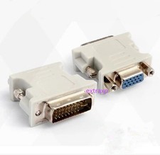 DVI-D DVI male 24+1PIN to VGA female SVGA 15PIN video monitor converter WL