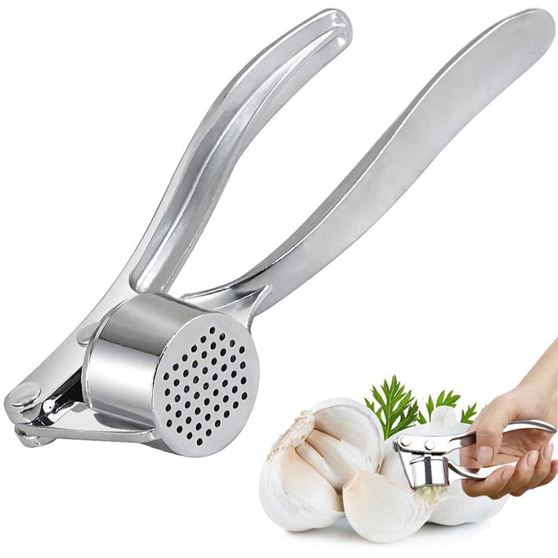 Stainless Steel Garlic Press Cutter Chopper