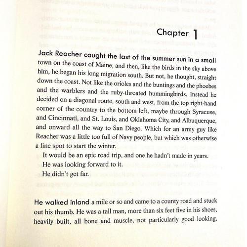 prima edizione Lee Child Past tense jack reacher 23 in inglese copertina rigida - Foto 10 di 12