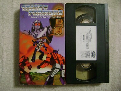 Transformers - Vol. 4: The Key to Vector Sigma (VHS, 2000) Rare 
