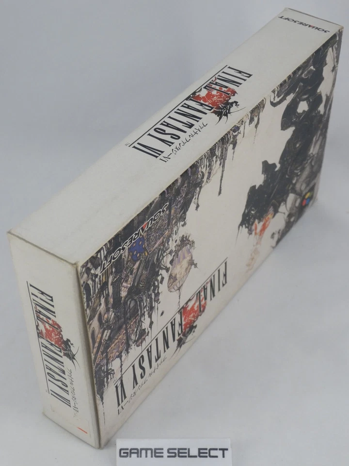 FINAL FANTASY VI 6 SUPER FAMICOM SNES IMPORT GIAPPONESE JP JAP ORIGINALE SHVC-F6 - Immagine 4 di 4