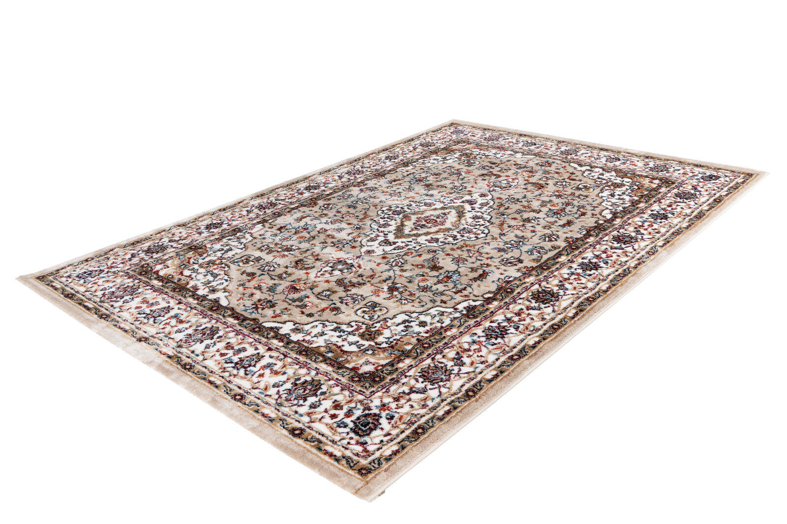 Teppich Orient Isfahan 740 beige klassisch zeitlos exclusiv preiswert 