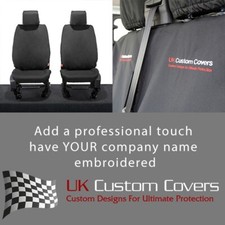 Ford Transit Tourneo Connect Vorne Seat Bezüge (2018 On) Inklusive Stickerei 426