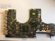 Scheda logica Macbook Pro A1297 17 2008 C2D 2,66 Ghz 820-2390-A testata garanzia