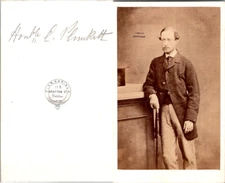 Cranfield, Dublin, The Honorable E. Plunkett Vintage CDV Albumen Business Card