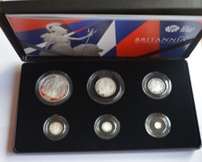 2016 Britannia The Changing Face of Britain UK Six Coin Silver Proof Set