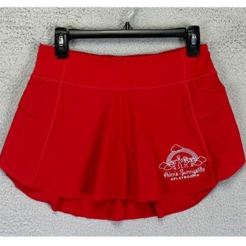 Zyia Skort Active Golf Women Small Red Grand Slam Mini Skirt Athletic Ladies NEW
