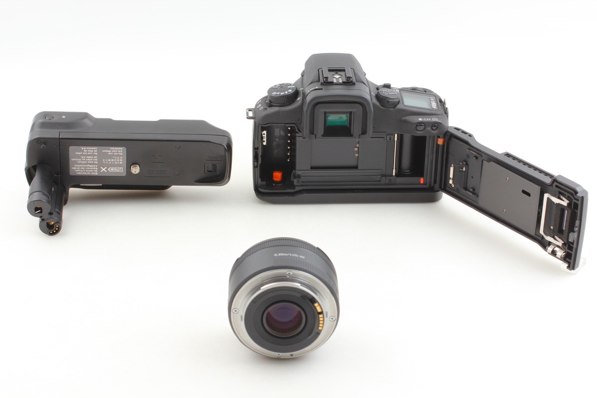 Top MINT w/BP-300] Canon EOS 7S 35mm Film Camera EF 50mm F