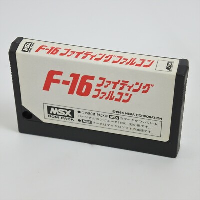 F16 FIGHTING FALCON MSX Japan Game 2288 msx | eBay