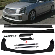 Front Bumper Lip Spoiler Splitter Car Body Rear Fit For Cadillac STS 2005-2011