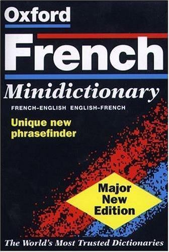 The Oxford French Minidictionary by Dora Carpenter (1999, Other ...