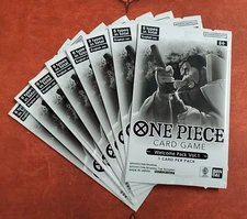 One Piece TCG Welcome Pack Vol. 1 Sealed X 8 packs with Free Shipping