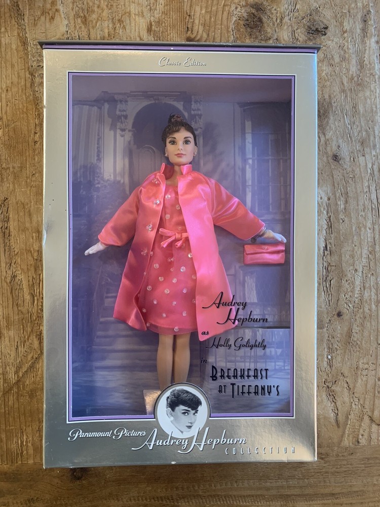 Audrey Hepburn Breakfast at Tiffany's Mattel BARBIE DOLL 1998 Classic Edition
