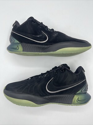Nike LeBron XXI Black/MTLC Pewter-Iron Grey FB2238-001 Men display picture 2