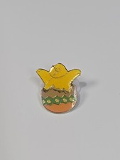 Easter Chick Decorated Egg Lapel Pin