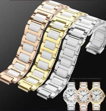 14/18/20mm CERAMIC BAND BRACELET FOR CARTIER Ballon Bleu de Steel Strap