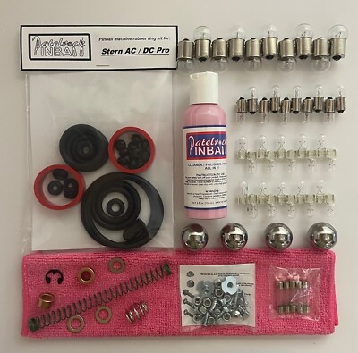2012 Stern AC / DC Pro Pinball Machine Maintenance Tune Up Kit | eBay