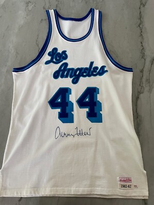 mitchell and ness jerry west jersey