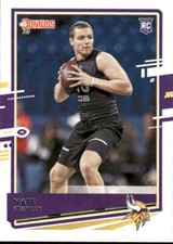 2020 Donruss #300 Nate Stanley Rookie Minnesota Vikings