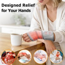 Wrist Heating Pad Massager - Cordless Red Light Therapy Brace