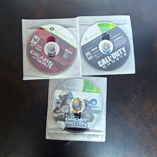 Microsoft Xbox 360 Game Lot: Call of Duty, Battlefield, Ghost Recon, Iron Man