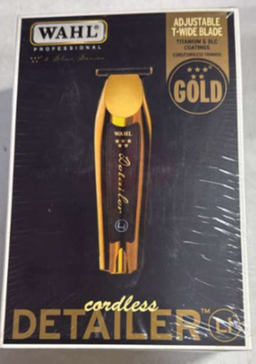 Wahl Professional 5-Star Series Detailer Gold Trimmer 8171-700 Cord/Cordless New