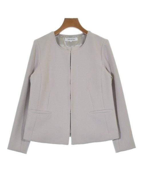 NATURAL BEAUTY BASIC Collarless Jackets Beige S 2… - image 1