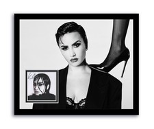 Demi Lovato Autographed Signed 11x14 Framed CD Photo Revamped ACOA