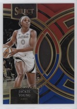 2024 Panini Select WNBA Premier Level Red & Blue Prizm 216/399 Jackie Young 15fy