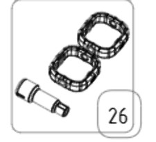 KIT MANUTENZIONE 400 ORE ABBACCHIATORE ALICE STAR/ICARUS CAMPAGNOLA