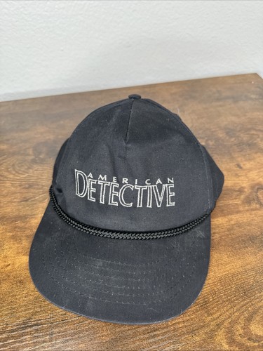 American Detective Vintage 90s Tv Show Cops Cast & Crew Promo Hat Cap - Bild 7 von 9