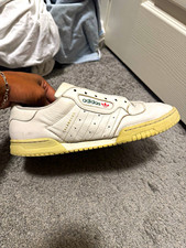 adidas Yeezy Powerphase Calabasas OG Core White Leather Low Top CQ1693