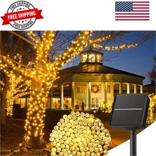 Solar String Lights Outdoor Waterproof- 40 FT 100 LED Solar Powered String Li...