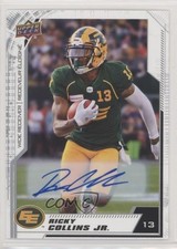 2020 Upper Deck CFL Auto Ricky Collins Jr #77 Auto 1p1a