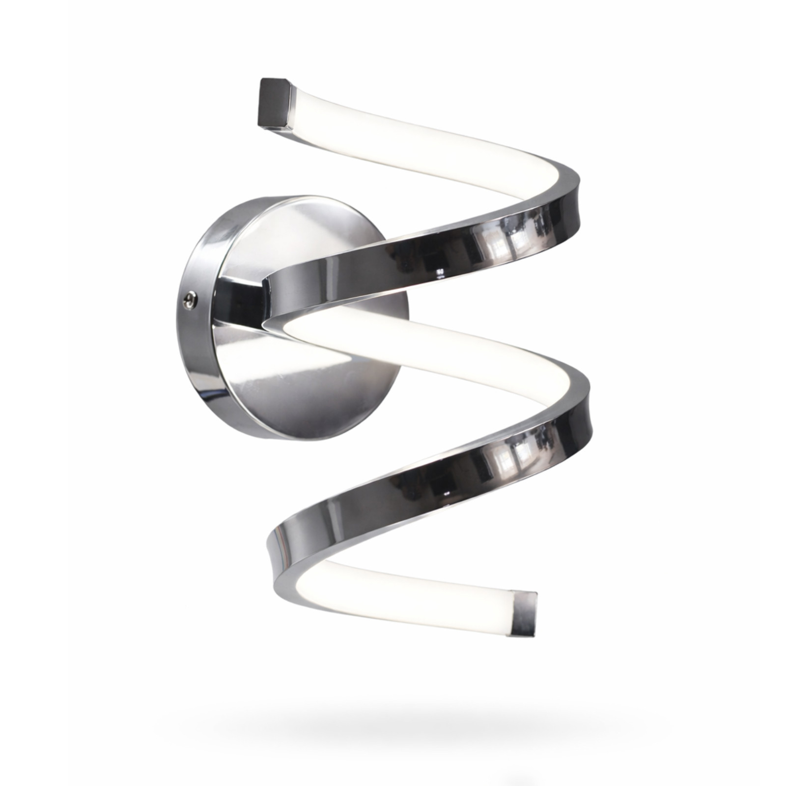 Offerta 2x Applique LED 15W Spirale Moderna Lampada Parete Interno