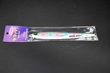 Breed GOLAZO 180g Jig Lure Original Color Blue Pink Dot Otter Tail Japan