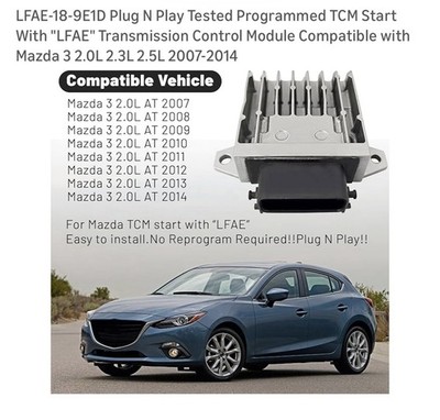 LFAE-18-9E1D Transmission Control Module Mazda 3