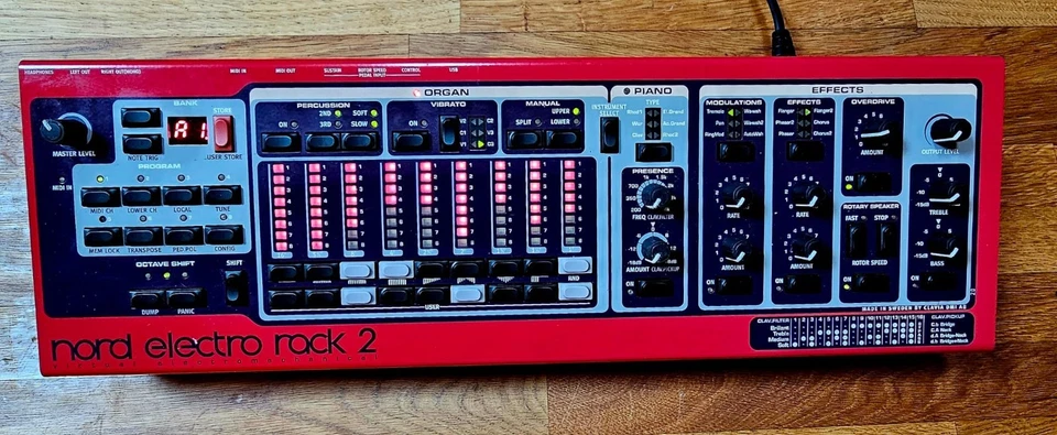 Nord Electro 2 Rack Electric Piano, Hammond Organ, Flight Case, Fully Serviced. - Image 2 of 4